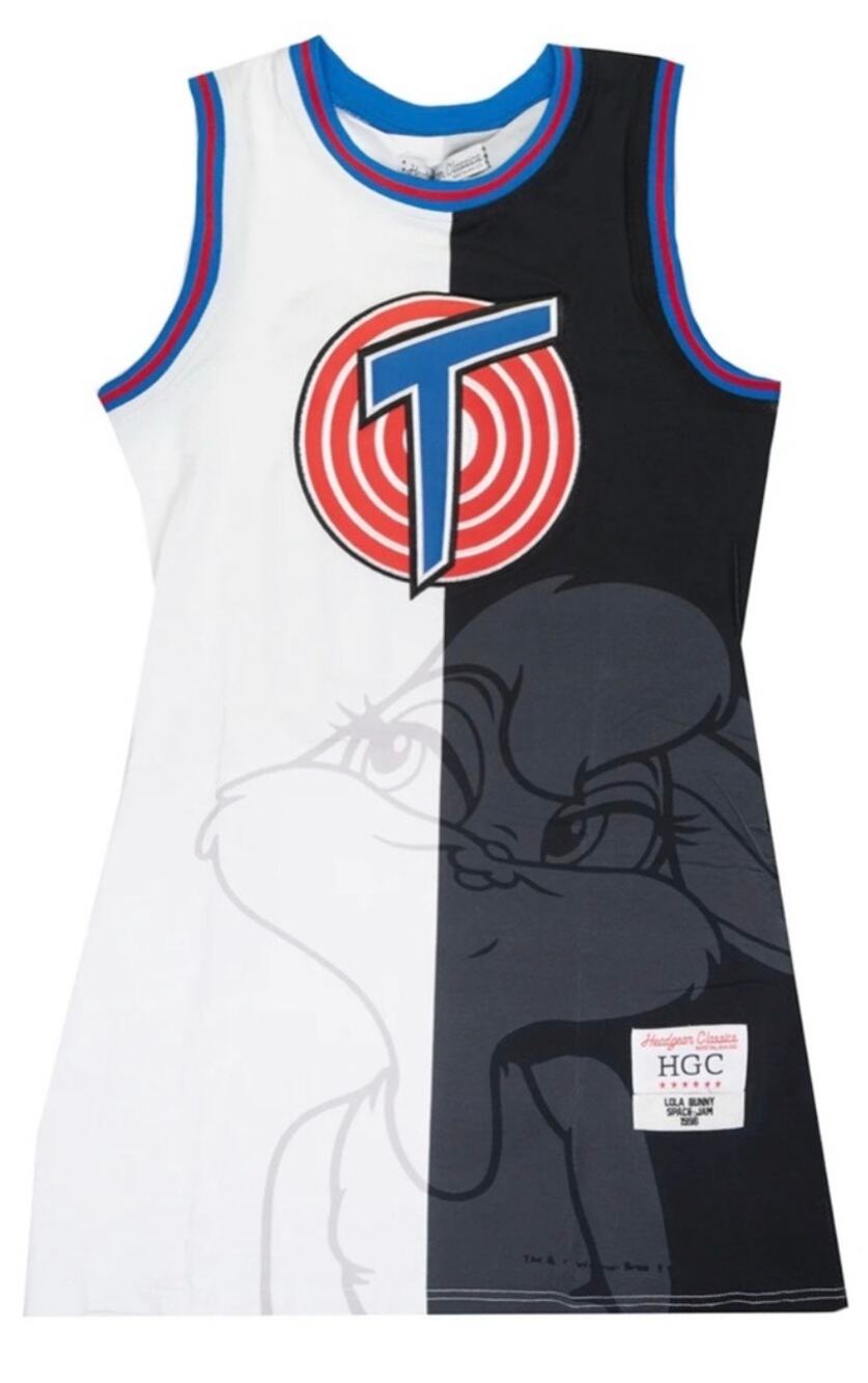 Headgear Classics Medium Toons Lola Basketball Jersey Midi Dress (NWT)